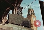 Image of damaged Church of Two Towers Munich Germany, 1945, second 1 stock footage video 65675036113