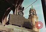 Image of damaged Church of Two Towers Munich Germany, 1945, second 3 stock footage video 65675036113