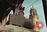 Image of damaged Church of Two Towers Munich Germany, 1945, second 8 stock footage video 65675036113