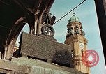 Image of damaged Church of Two Towers Munich Germany, 1945, second 14 stock footage video 65675036113