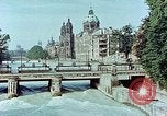 Image of damaged Church of Two Towers Munich Germany, 1945, second 31 stock footage video 65675036113