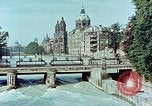 Image of damaged Church of Two Towers Munich Germany, 1945, second 33 stock footage video 65675036113