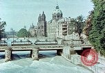 Image of damaged Church of Two Towers Munich Germany, 1945, second 34 stock footage video 65675036113