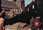 Image of damaged Church of Two Towers Munich Germany, 1945, second 38 stock footage video 65675036113