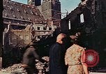 Image of damaged Church of Two Towers Munich Germany, 1945, second 39 stock footage video 65675036113