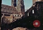 Image of damaged Church of Two Towers Munich Germany, 1945, second 42 stock footage video 65675036113