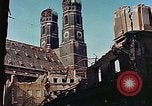 Image of damaged Church of Two Towers Munich Germany, 1945, second 48 stock footage video 65675036113