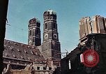 Image of damaged Church of Two Towers Munich Germany, 1945, second 61 stock footage video 65675036113