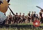 Standbild Personal von 362 Fighter vorbei Kamera Illesheim Deutschland, 1945, aus Sekunde 25 historischem Filmmaterial Videoclip 65675036115
