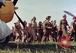 Standbild Personal von 362 Fighter vorbei Kamera Illesheim Deutschland, 1945, aus Sekunde 34 historischem Filmmaterial Videoclip 65675036115
