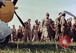 Standbild Personal von 362 Fighter vorbei Kamera Illesheim Deutschland, 1945, aus Sekunde 35 historischem Filmmaterial Videoclip 65675036115