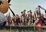 Standbild Personal von 362 Fighter vorbei Kamera Illesheim Deutschland, 1945, aus Sekunde 36 historischem Filmmaterial Videoclip 65675036115