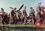 Standbild Personal von 362 Fighter vorbei Kamera Illesheim Deutschland, 1945, aus Sekunde 39 historischem Filmmaterial Videoclip 65675036115
