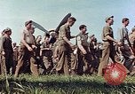 Standbild Personal von 362 Fighter vorbei Kamera Illesheim Deutschland, 1945, aus Sekunde 40 historischem Filmmaterial Videoclip 65675036115