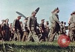 Standbild Personal von 362 Fighter vorbei Kamera Illesheim Deutschland, 1945, aus Sekunde 44 historischem Filmmaterial Videoclip 65675036115