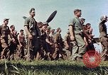 Standbild Personal von 362 Fighter vorbei Kamera Illesheim Deutschland, 1945, aus Sekunde 53 historischem Filmmaterial Videoclip 65675036115