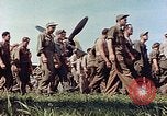 Standbild Personal von 362 Fighter vorbei Kamera Illesheim Deutschland, 1945, aus Sekunde 56 historischem Filmmaterial Videoclip 65675036115