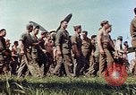 Standbild Personal von 362 Fighter vorbei Kamera Illesheim Deutschland, 1945, aus Sekunde 60 historischem Filmmaterial Videoclip 65675036115