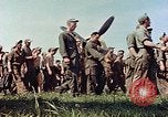 Standbild Personal von 362 Fighter vorbei Kamera Illesheim Deutschland, 1945, aus Sekunde 62 historischem Filmmaterial Videoclip 65675036115
