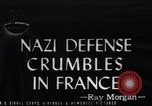Image of Nazi Defense Crumbles in France France, 1944, second 1 stock footage video 65675036122
