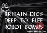 Image of British bomb shelter London England United Kingdom, 1944, second 3 stock footage video 65675036123