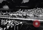 Standbild Mais Quaste Derby Kabelbaum Pferderennen Goshen New York USA, 1944, aus Sekunde 29 historischem Filmmaterial Videoclip 65675036126
