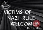 Image of Victims of Nazi Rule Welcomed New York United States USA, 1946, second 10 stock footage video 65675036127
