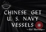 Standbild chinesischen Get US Navy Schiff San Diego California USA, 1946, aus Sekunde 1 historischem Filmmaterial Videoclip 65675036130