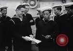 Standbild chinesischen Get US Navy Schiff San Diego California USA, 1946, aus Sekunde 41 historischem Filmmaterial Videoclip 65675036130