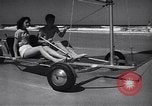 Standbild sand Sailing Race Daytona Beach Florida USA, 1946, aus Sekunde 39 historischem Filmmaterial Videoclip 65675036133