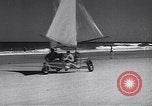 Standbild sand Sailing Race Daytona Beach Florida USA, 1946, aus Sekunde 41 historischem Filmmaterial Videoclip 65675036133