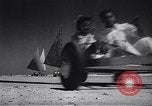 Standbild sand Sailing Race Daytona Beach Florida USA, 1946, aus Sekunde 46 historischem Filmmaterial Videoclip 65675036133