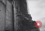 Image of Plane Hits Wall Street Skyscraper New York City USA, 1946, second 62 stock footage video 65675036134