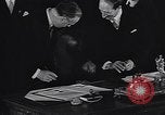 Image of signing of Franco-Nazi Peace Pact Paris France, 1938, second 33 stock footage video 65675036135