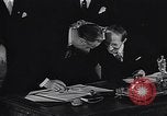 Image of signing of Franco-Nazi Peace Pact Paris France, 1938, second 34 stock footage video 65675036135