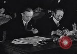 Image of signing of Franco-Nazi Peace Pact Paris France, 1938, second 38 stock footage video 65675036135