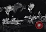 Image of signing of Franco-Nazi Peace Pact Paris France, 1938, second 42 stock footage video 65675036135