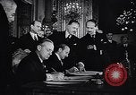 Image of signing of Franco-Nazi Peace Pact Paris France, 1938, second 43 stock footage video 65675036135