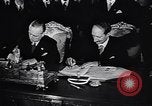 Image of signing of Franco-Nazi Peace Pact Paris France, 1938, second 46 stock footage video 65675036135