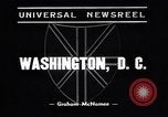 Image of British Foreign Secretary Anthony Eden Washington DC USA, 1938, second 3 stock footage video 65675036137