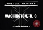 Image of British Foreign Secretary Anthony Eden Washington DC USA, 1938, second 4 stock footage video 65675036137