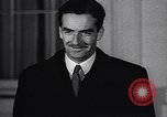 Image of British Foreign Secretary Anthony Eden Washington DC USA, 1938, second 60 stock footage video 65675036137