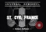Image École de formation de l'armée française Saint Cyr France, 1938, de la seconde 1 séquences d'archives historiques vidéo 65675036138
