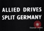 Standbild Alliierten erfassen Deutschland Deutschland, 1945, aus Sekunde 33 historischem Filmmaterial Videoclip 65675036147