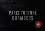 Image of Gestapo facility in Paris Paris France, 1945, second 6 stock footage video 65675036156