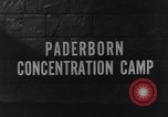Image Paderborn camp de concentration Paderborn Allemagne, 1945, de la seconde 6 séquences d'archives historiques vidéo 65675036166