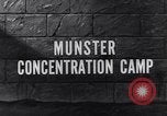 Standbild Munster Konzentrationslager Munster Deutschland, 1945, aus Sekunde 4 historischem Filmmaterial Videoclip 65675036167