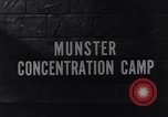 Standbild Munster Konzentrationslager Munster Deutschland, 1945, aus Sekunde 6 historischem Filmmaterial Videoclip 65675036167