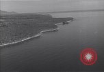 Image of coast line and forests Guadalcanal Solomon Islands, 1943, second 22 stock footage video 65675036177