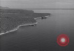 Image of coast line and forests Guadalcanal Solomon Islands, 1943, second 27 stock footage video 65675036177